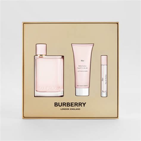 burberry her eau de parfum 100ml gift set|burberry her perfume best price.